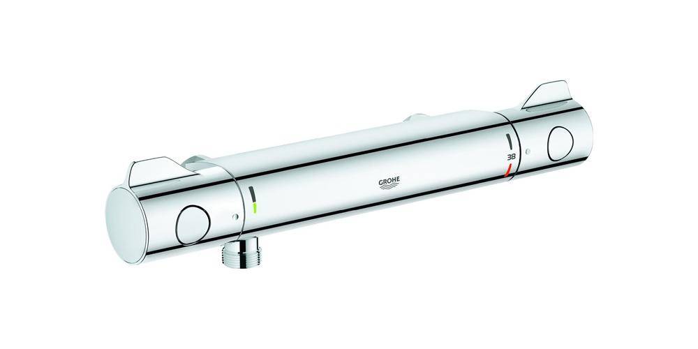 GROHE Thermostat-Brausebatterie GROHTHERM 800 1/2Zoll chr chrom