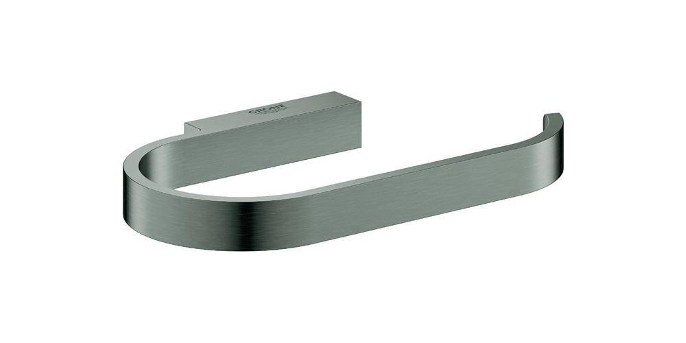 GROHE Toilettenpapierhalter SELECTION ohne Deckel hard graphite