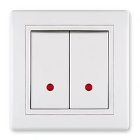 ALING-CONEL Unterputz-Serienschalter mit Glimmlampe 10AX/250V~ inkl.Rahmen Weiß ALING-CONEL Unterputz-Serienschalter mit Glimmlampe 10AX/250V~ inkl.Rahmen Weiß