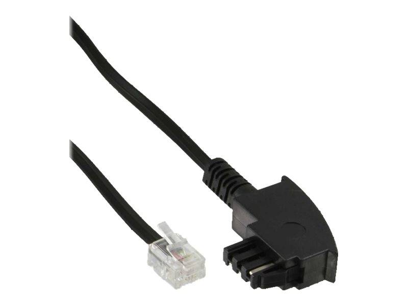 INLINE - TAE-F Kabel - für Telekom/Siemens-Geräte - TAE-F ST an RJ11 ST - 10m