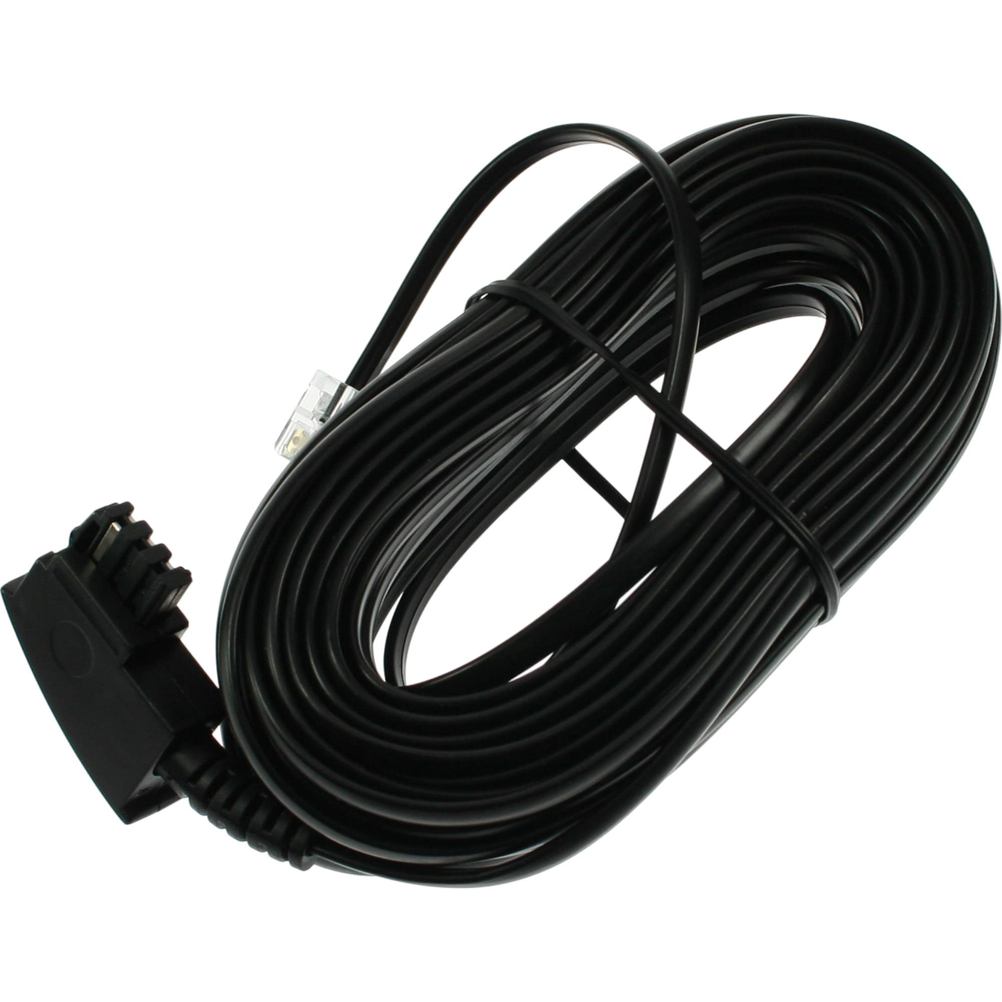 InLine TAE-F Kabel - für Telekom/Siemens-Geräte - TAE-F ST an RJ11 ST - 10m - 10