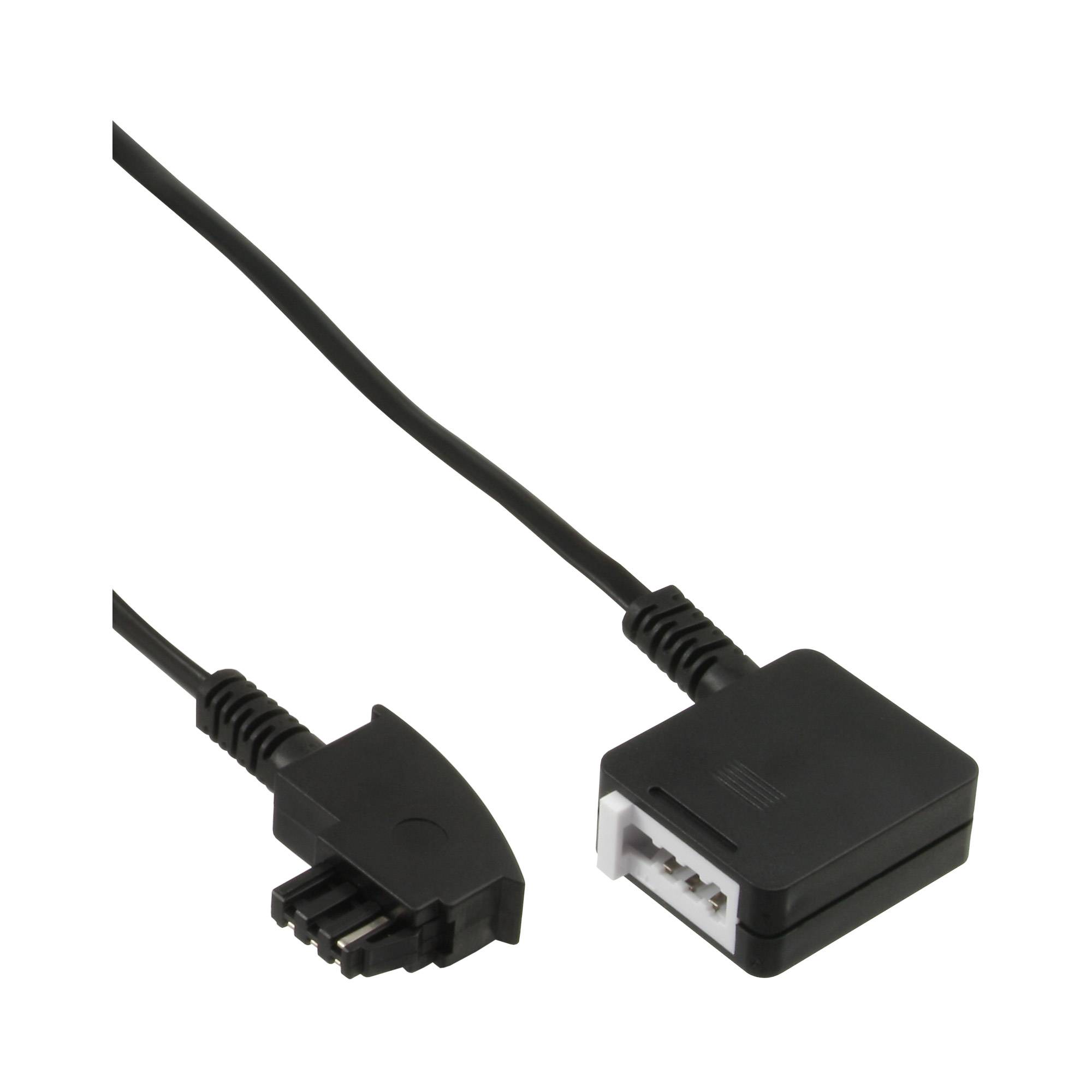 INLINE - TAE-N Verlängerung - TAE-N Stecker / Buchse - 3m