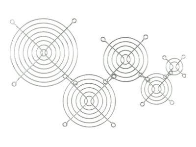 INLINE - Lüftergitter Metall - verchromt - 40x40mm
