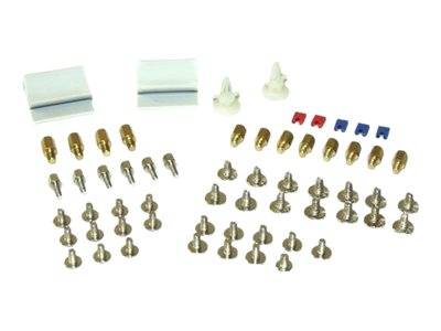 INLINE - Schraubenset - mit Jumper - Klebeklipp etc.