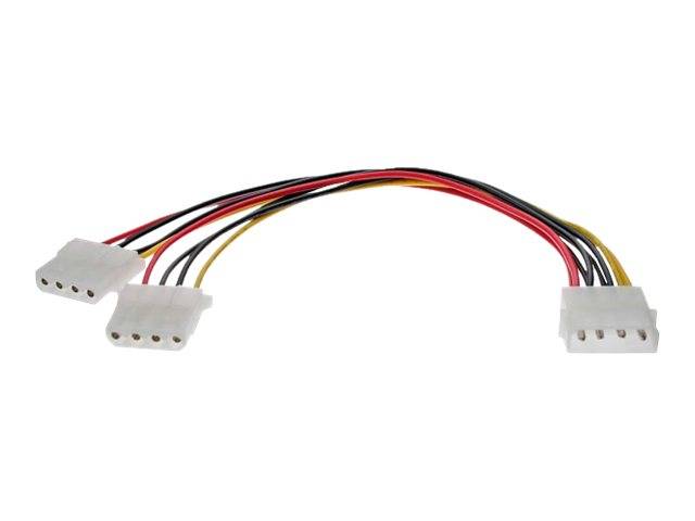 INLINE - Strom Y-Kabel intern - 1x 5,25"" an 2x 5,25"" - bulk 0,20m