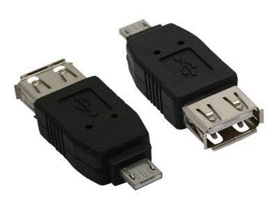 INLINE - Micro-USB Adapter - Micro-A Stecker an USB A Buchse