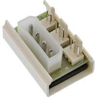 INLINE - Lüfter Power Adapterplatine - 1x 13,34cm (5,25"") zu 2x Lüfter