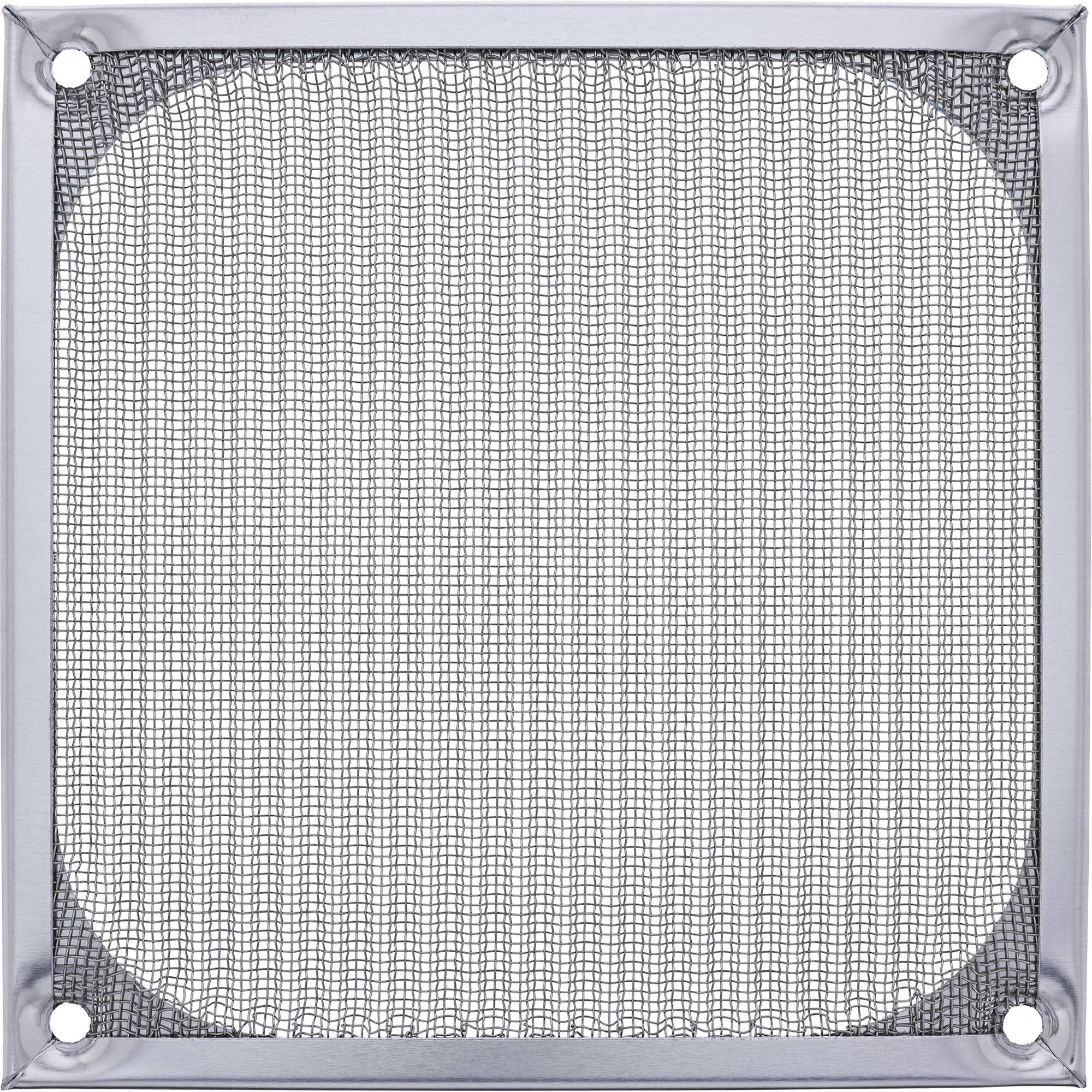 INLINE - Lüftergitter - Aluminium Filter - 120x120mm