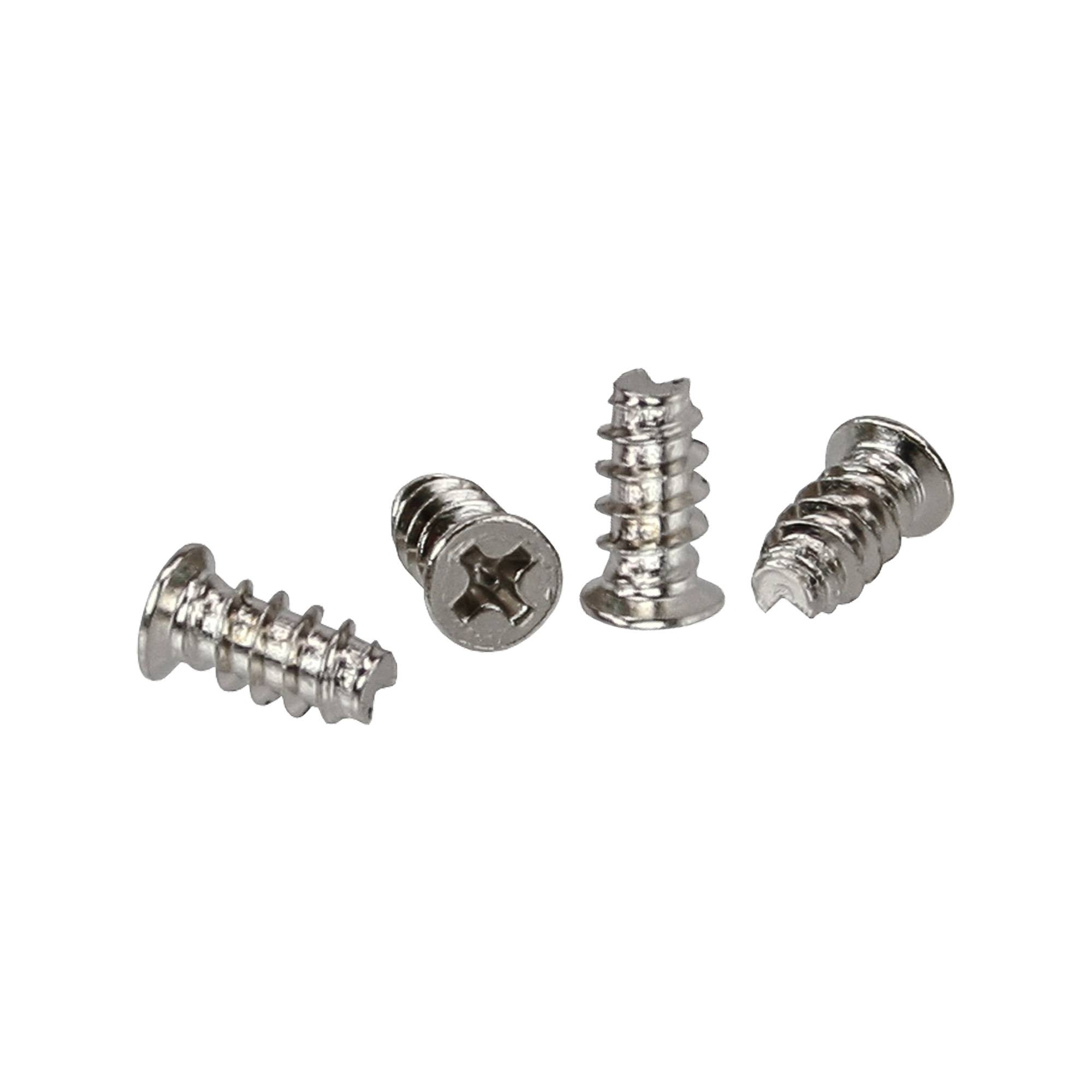 INLINE - Lüfterschrauben - 5,0x10,0mm - silbern - bulk 2000er Pack