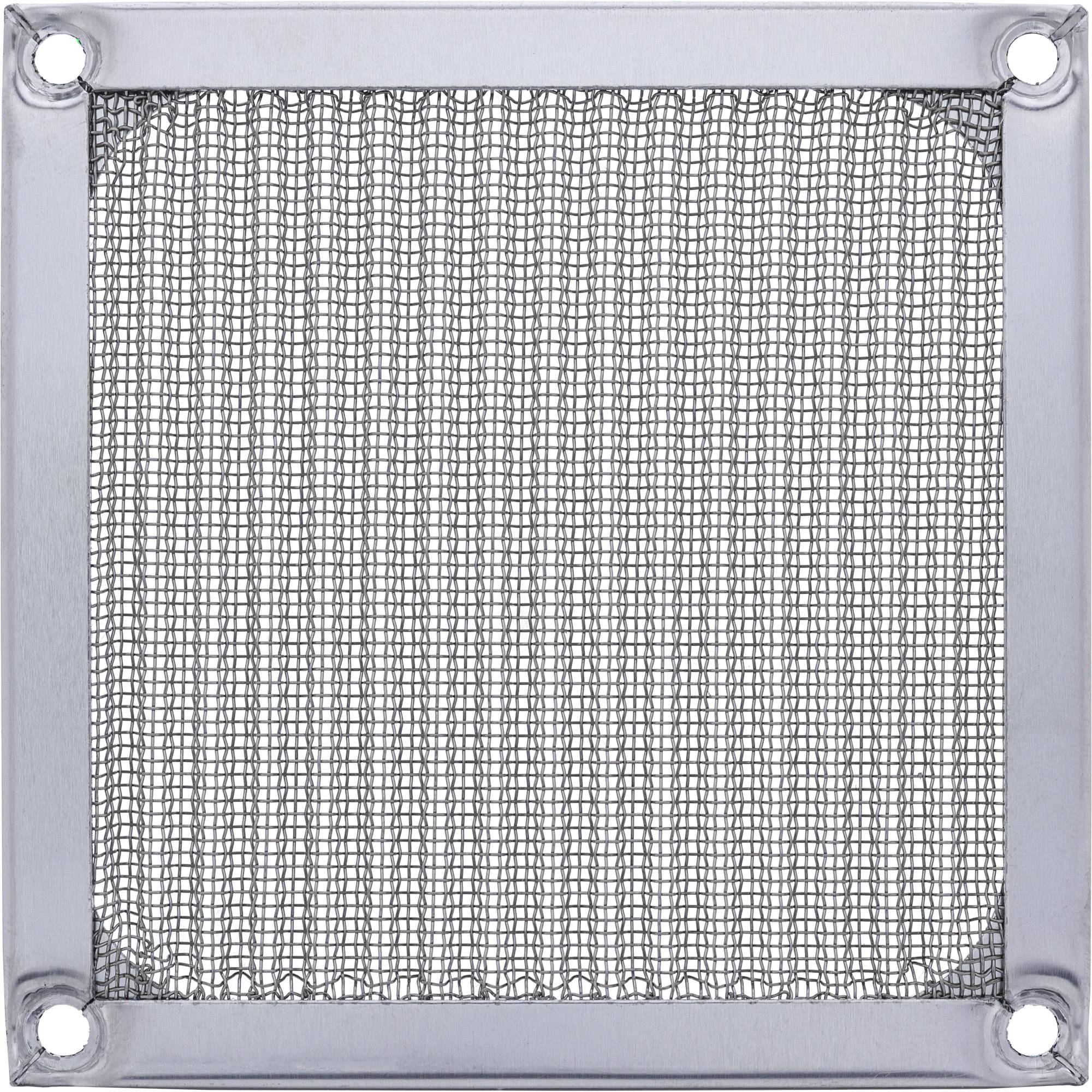 INLINE - Lüftergitter - Aluminium Filter - 92x92mm
