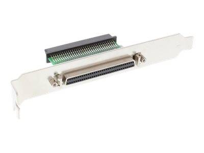 INLINE - SCSI III U320 Slotblech - 68pol mini Sub D Buchse / Buchse - innen/außen
