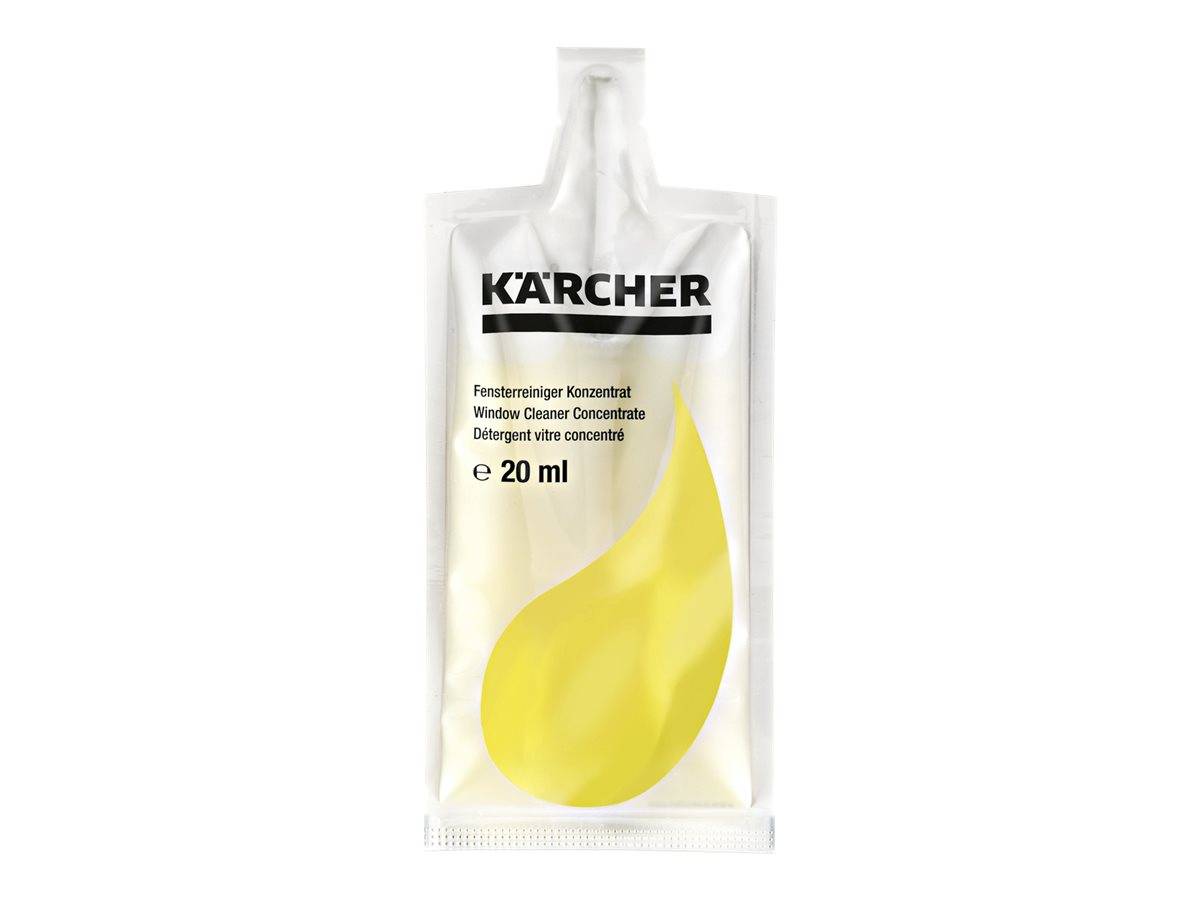 Kärcher RM 503 - Reiniger - Flüssigkeit - Beutel - 20 ml - Zitronenfrische - maschinenfertig - konzentriert - Gelb (Packung mit 4)
