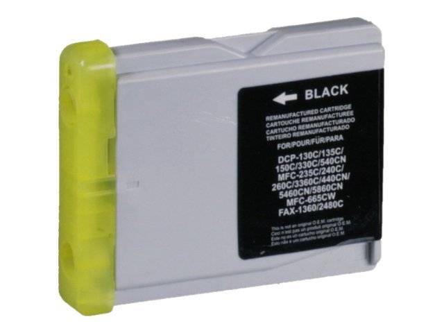 ASTAR 18 ml - Schwarz - kompatibel - Tintenpatrone (Alternative zu: Brother LC10