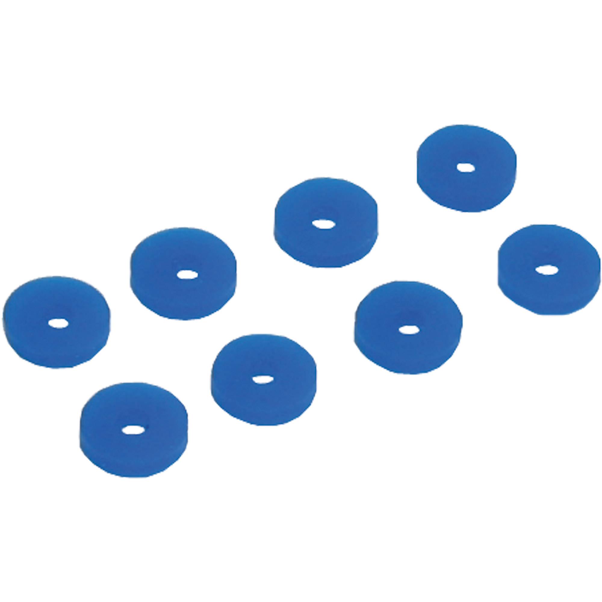 INLINE - Silikon Unterlegscheiben - zur Laufwerks-Entkopplung - 8 Stück