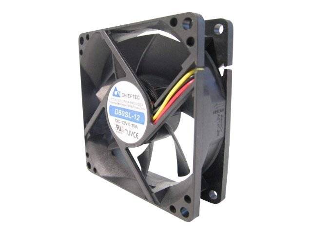 Chieftec AF-0825PWM - Gehäuselüfter - 80 mm - Gehäuse-Lüfter - 39 dB - 80 mm - 3