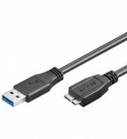 WENTRONIC - goobay - USB-Kabel - Micro-USB Typ B (M) zu USB Typ A (M)