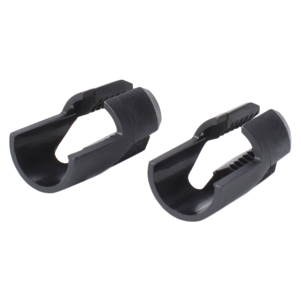 NEUTRIK® Cinch (RCA), 2-pol , Metall-, Löttechnik-Kabelstecker-paar, vergoldete(r) Kontakt(e), gerade, schwarz