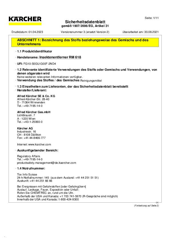 Kärcher Insektenentferner 6.295-761.0 500ml