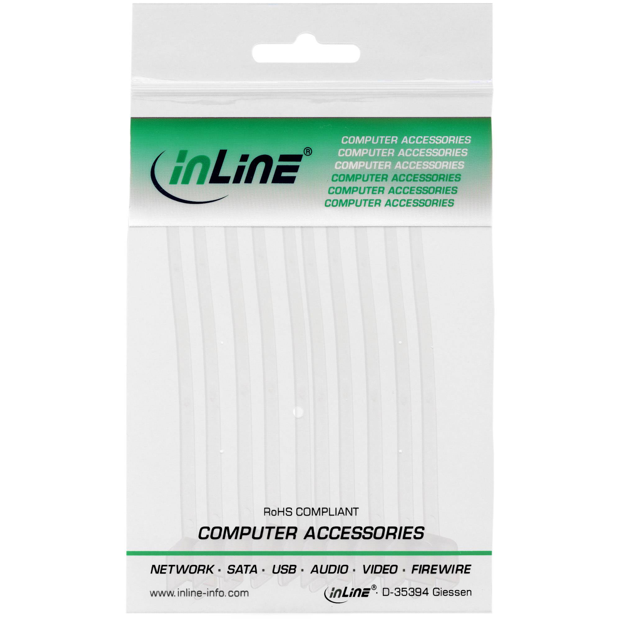 INLINE - Staubschutz - für LWL LC-Stecker 10er Pack