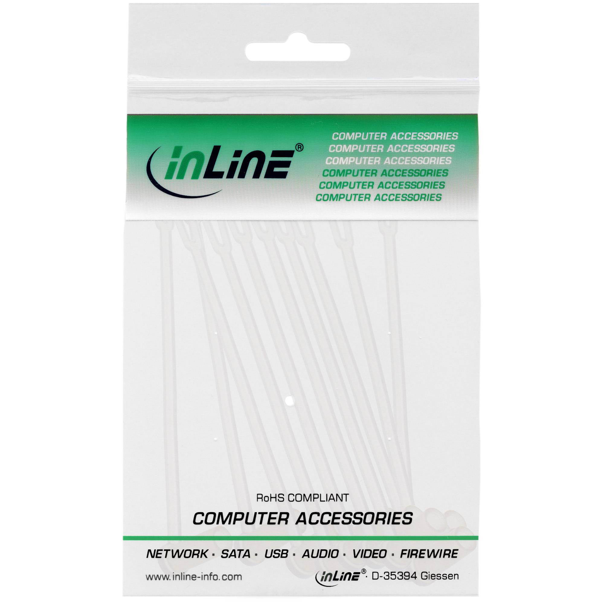 INLINE - Staubschutz - für LWL ST- oder simplex SC-Stecker 10er Pack