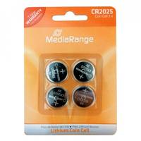MEDIARANGE Batterie 4 x CR2025 - Li - 150 mAh - Knopfzellen - CR2025|3V - 4er Pa