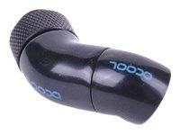 Alphacool Flüssigkeitskühlsystem-Anschlussadapter - Deep Black - 5.22 mm