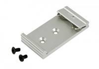 ALLNET MC-115-VDSL2-DIN - Hut-Schienenadapter für ALL-MC115VDSL2 - 0.016kg - Sil