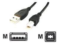 Gembird Professional series - USB-Kabel - USB (M) zu USB Typ B (M) - USB 2.0 - 3 m - geformt
