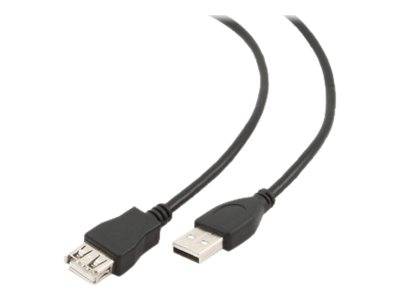 Gembird Professional series - USB-Verlängerungskabel - USB (W) zu USB (M) - USB 2.0 - 3 m - geformt