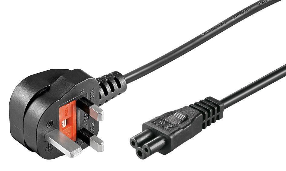 Netzkabel UK / C5 5m SchwarzNetzkabel UK Typ G auf C5