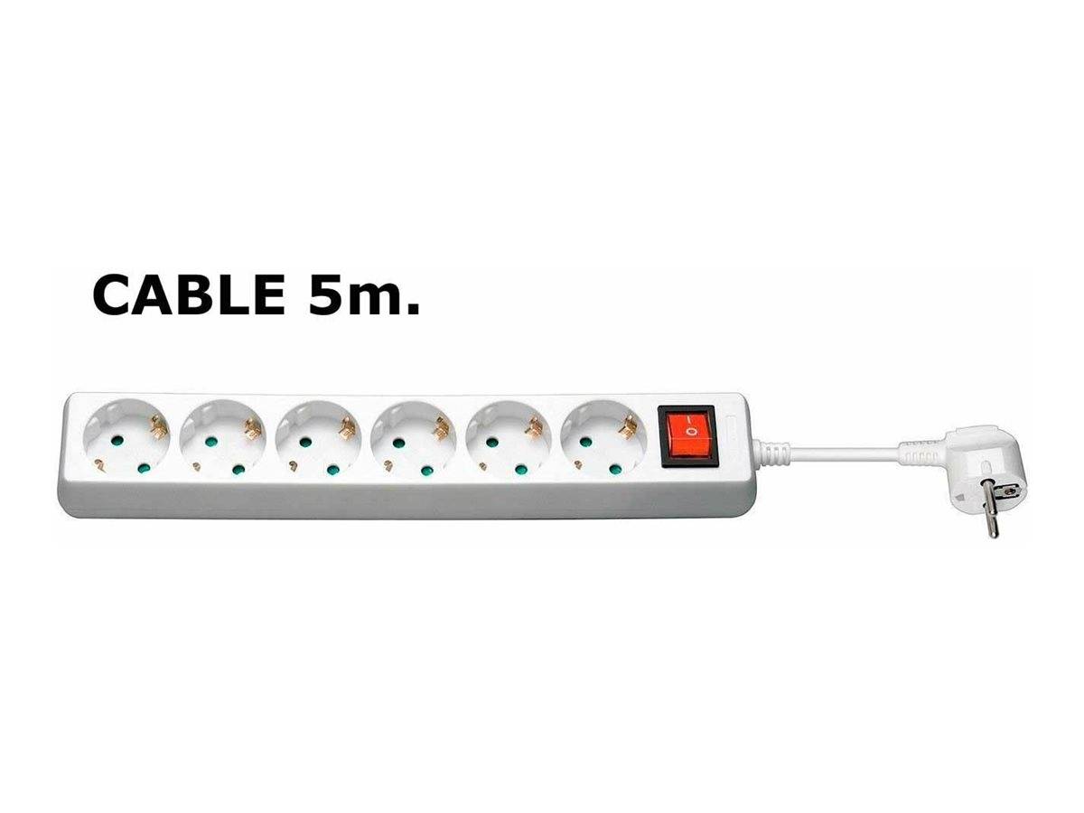 MicroConnect - Steckdosenleiste - Eingabe, Eingang power CEE 7/7