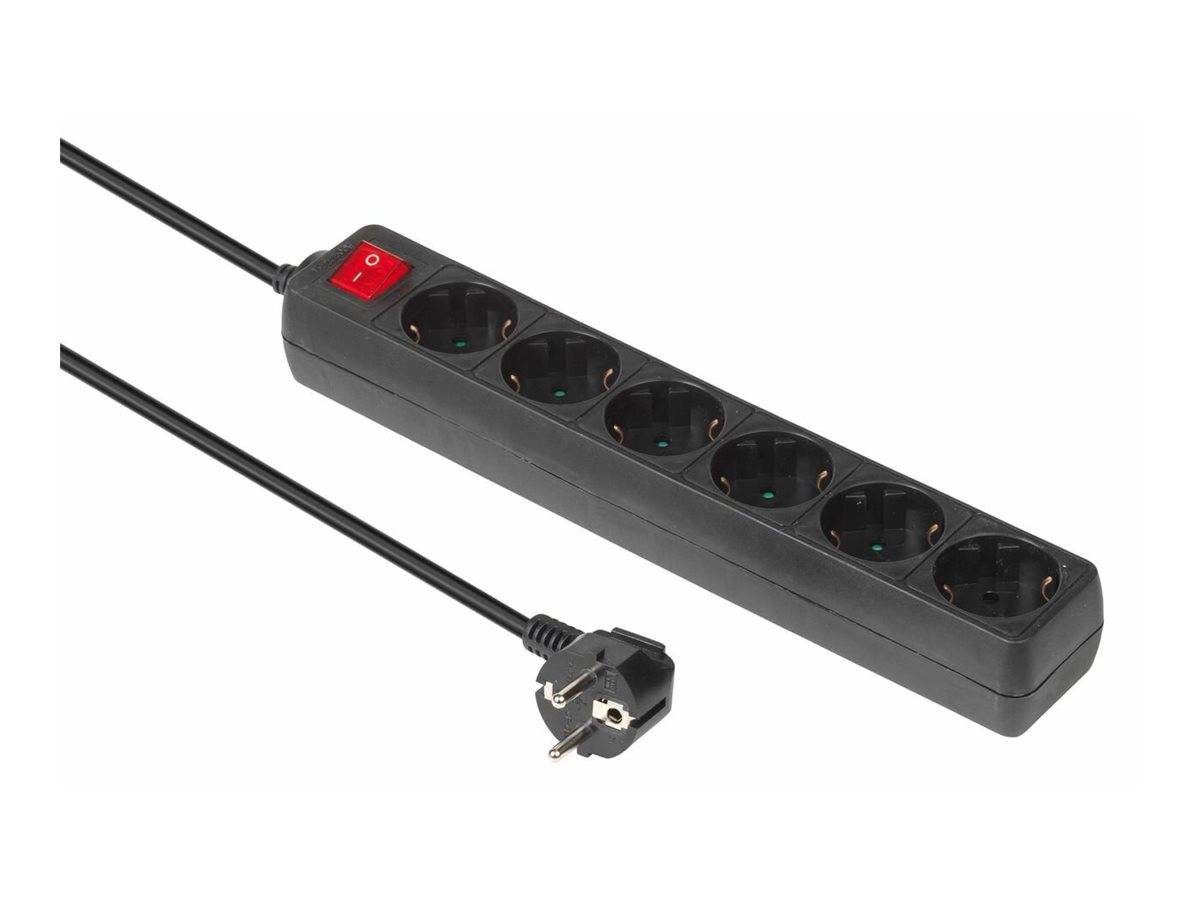 MicroConnect - Steckdosenleiste - Eingabe, Eingang power CEE 7/7