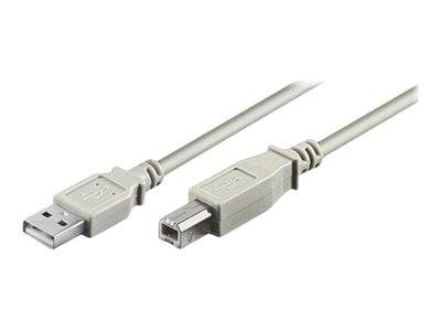 MicroConnect - USB-Kabel - USB (M) zu USB Typ B (M)