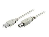 MicroConnect - USB-Kabel - USB (M) zu USB Typ B (M)