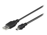 MicroConnect - USB-Kabel - USB männlich zu Mini-USB, Typ B männlich