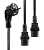 MicroConnect - Netz-Splitter - power CEE 7/7 (M)