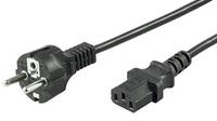 MicroConnect PowerCord - Stromkabel - power IEC 60320 C13 zu power CEE 7/7 (M)