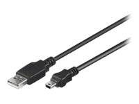 MicroConnect - USB-Kabel - USB (M) zu mini-USB Typ B (M)