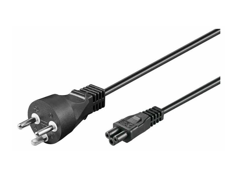 MicroConnect PowerCord - Stromkabel - 1.8 mSchwarz - Dänemark