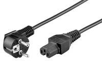 MicroConnect PowerCord - Stromkabel - IEC 60320 C15 zu CEE 7/7 (M)