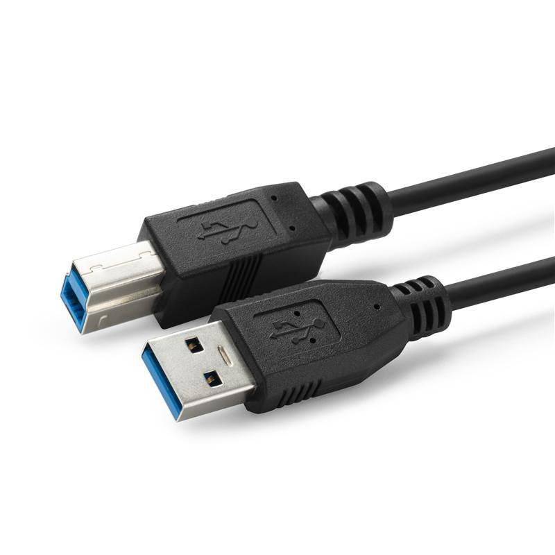 USB3.0 A-B 5m M-M Schwarz USB A/USB B 5 m 5 m USB A