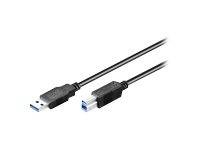 MicroConnect - USB-Kabel - USB Type B (M) bis USB Typ A (M)
