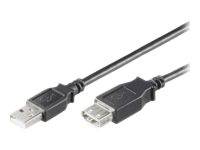MicroConnect USB 2.0 - USB-Verlängerungskabel - USB (W)