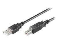 USB2.0 A-B 5m M-M Schwarz Hi-Speed Kabel