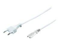 MicroConnect Power Cord Notebook - Stromkabel - IEC 60320 C7 zu Eurostecker (M)