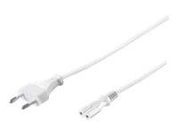 MicroConnect - Stromkabel - 10 m - weiß