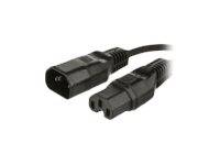 MicroConnect - Stromkabel - IEC 60320 C15 zu IEC 60320 C14