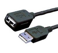 MEDIARANGE USB-Verlängerungskabel - USB (W) - bis USB (M) - USB 2.0 - 1.8 m - Sc