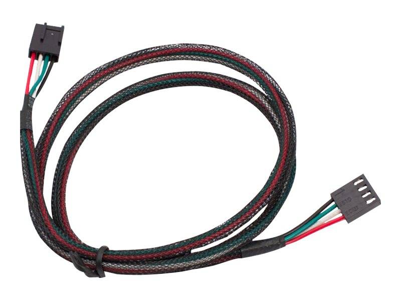 Aqua - Netzkabel für Lüfter - 4-polig PWM (W) zu 4-polig PWM (W) - 70 cm