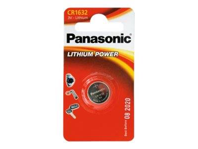 Panasonic CR-1632EL/1B - Batterie CR1632 - Li
